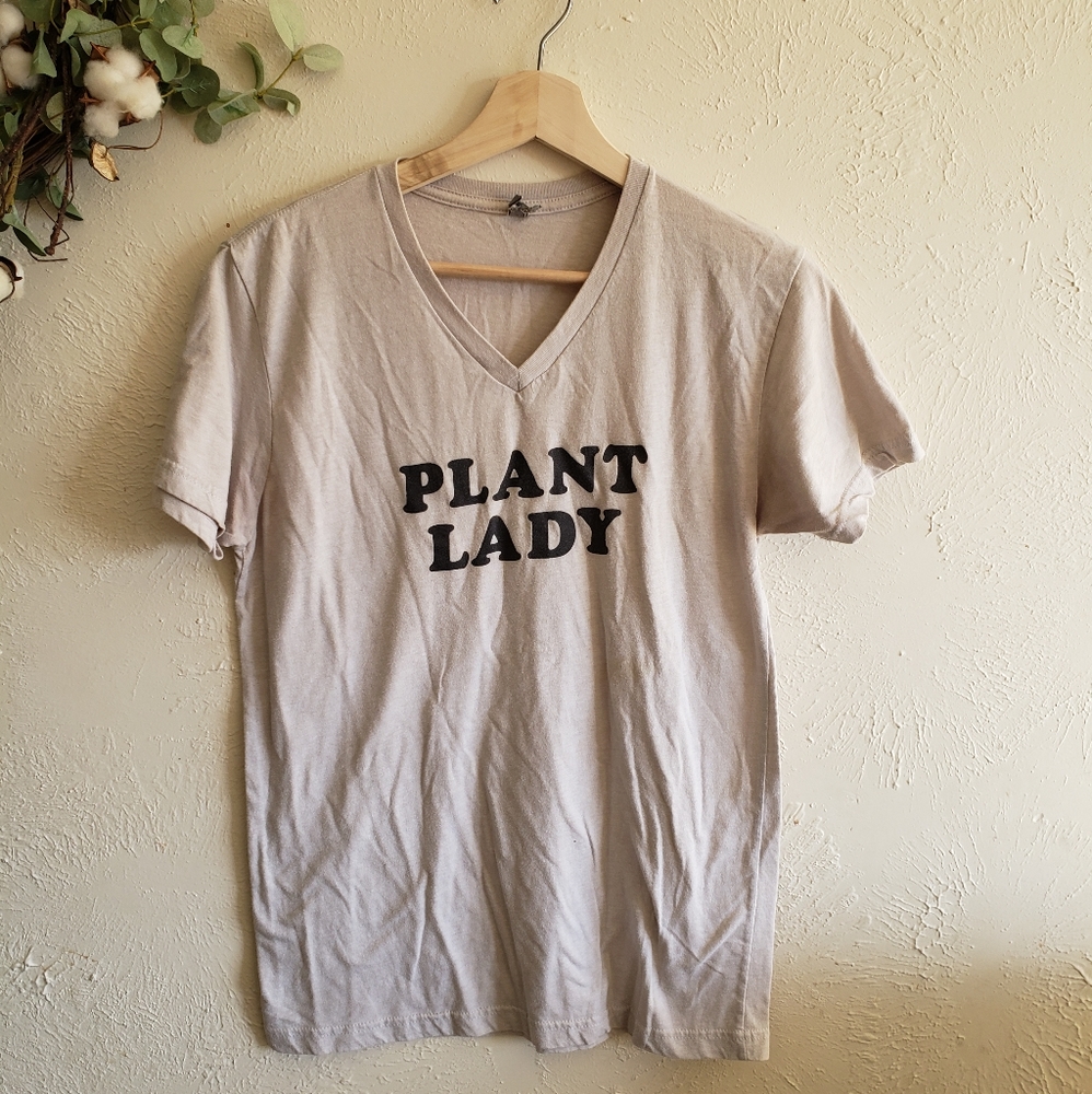 Plant lady tee shirt from Magnolia Farms store